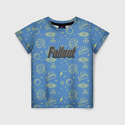 Детская футболка Фаллаут Арт / 3D-принт – фото 1