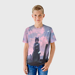 Футболка детская КЛИНОК РАССЕКАЮЩИЙ ДЕМОНОВ, цвет: 3D-принт — фото 2