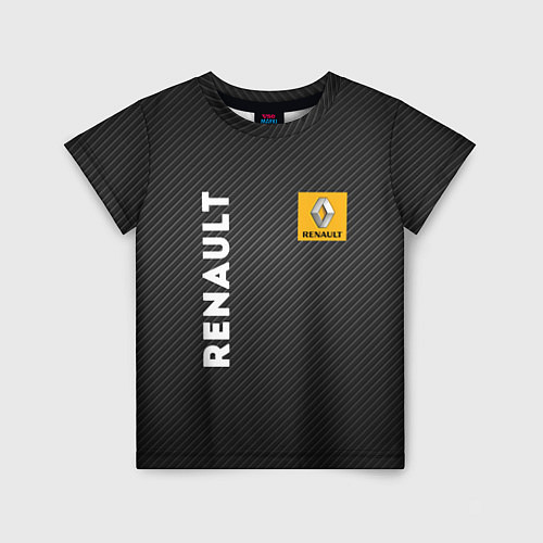 Детская футболка Renault / 3D-принт – фото 1