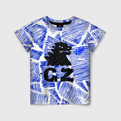 Детская футболка Годзилла / 3D-принт – фото 1