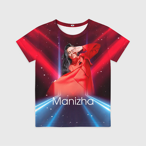 Детская футболка Манижа Manizha / 3D-принт – фото 1