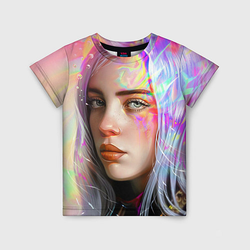 Детская футболка Billie Eilish / 3D-принт – фото 1