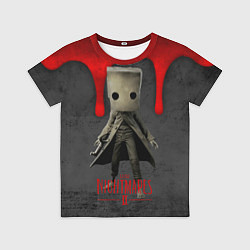 Футболка детская Little Nightmares 2 кровь, цвет: 3D-принт