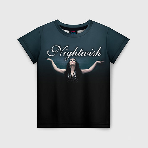 Детская футболка Nightwish with Tarja / 3D-принт – фото 1