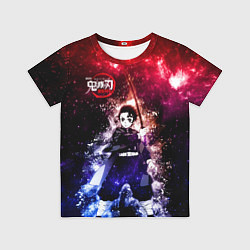 Детская футболка Танджиро Камадо Kimetsu no Yaiba