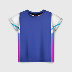 Футболка детская NEON GRADIENT FITNESS UNIFORM, цвет: 3D-принт