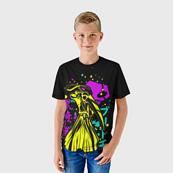Футболка детская Neon Ichigo, Bleach, цвет: 3D-принт — фото 2