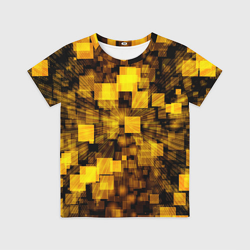 Детская футболка Неоновый взрыв / 3D-принт – фото 1