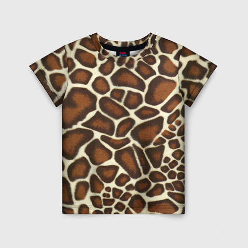Детская футболка Жираф / 3D-принт – фото 1
