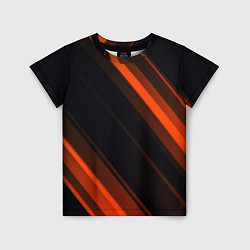 Детская футболка ORANGE Black