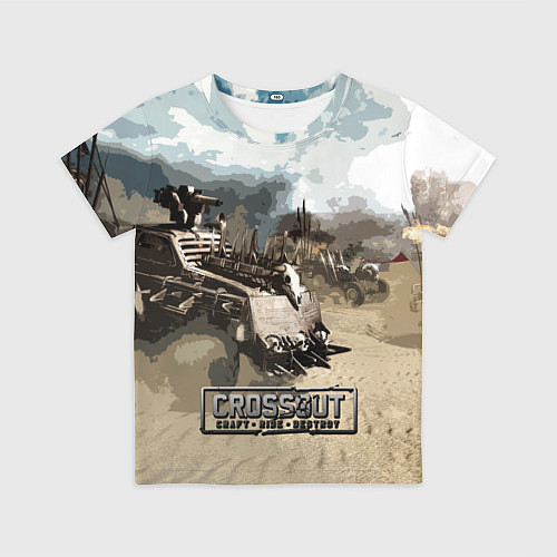Детская футболка Crossout Game / 3D-принт – фото 1