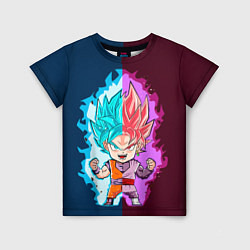 Футболка детская Vegeta power, цвет: 3D-принт