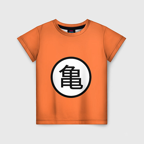 Детская футболка Сон Гоку знак / 3D-принт – фото 1