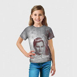 Футболка детская Зоя Космодемьянская: Мы помним!, цвет: 3D-принт — фото 2