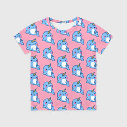 Детская футболка Дельфинчики Единорожки
