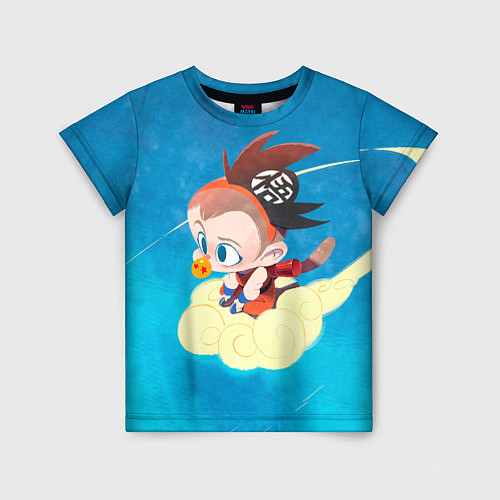 Детская футболка Baby Goku / 3D-принт – фото 1