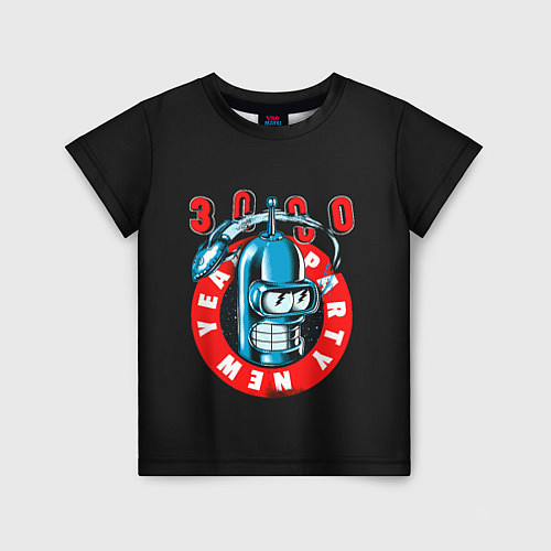 Детская футболка Party 3000 / 3D-принт – фото 1