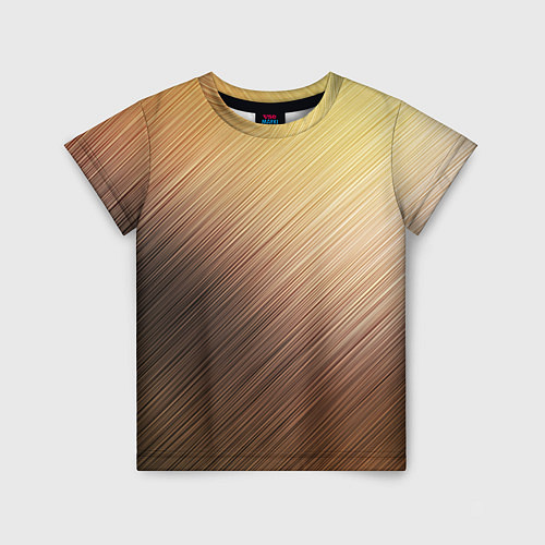 Детская футболка Texture Sun Glare / 3D-принт – фото 1