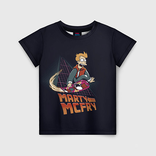 Детская футболка Back to Futurama / 3D-принт – фото 1
