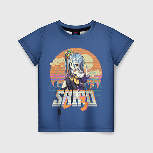 Детская футболка Shiro princess / 3D-принт – фото 1