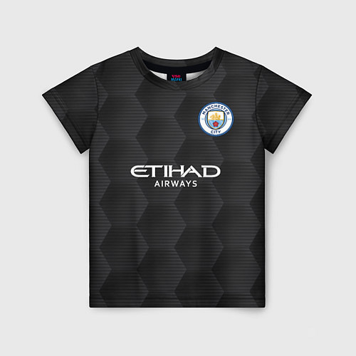 Детская футболка Manchester City Home Goalkeeper 202122 / 3D-принт – фото 1