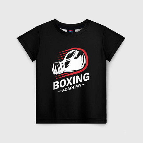 Детская футболка Бокс / 3D-принт – фото 1