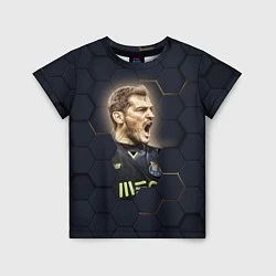 Футболка детская Iker Casillas, цвет: 3D-принт
