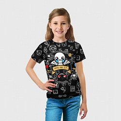 Футболка детская THE BINDING OF ISAAC ЖЕРТВА, цвет: 3D-принт — фото 2