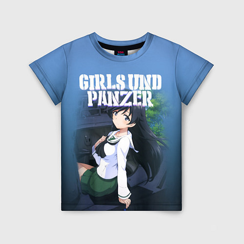 Детская футболка Girls und Panzer / 3D-принт – фото 1
