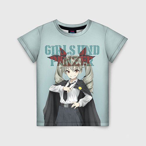 Детская футболка Girls und Panzer / 3D-принт – фото 1