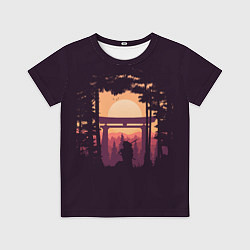 Детская футболка Ниндзя в одиночестве