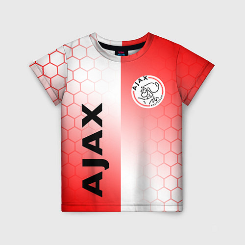 Детская футболка FC AJAX AMSTERDAM ФК АЯКС / 3D-принт – фото 1