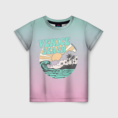 Детская футболка VENICE BEACH / 3D-принт – фото 1