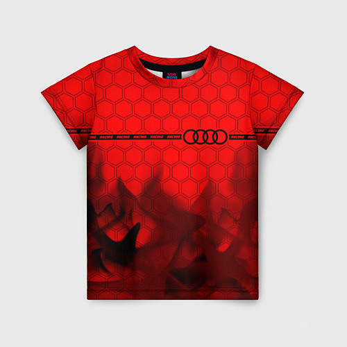 Детская футболка Audi - Racing Line / 3D-принт – фото 1
