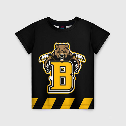 Детская футболка BOSTON BRUINS / 3D-принт – фото 1