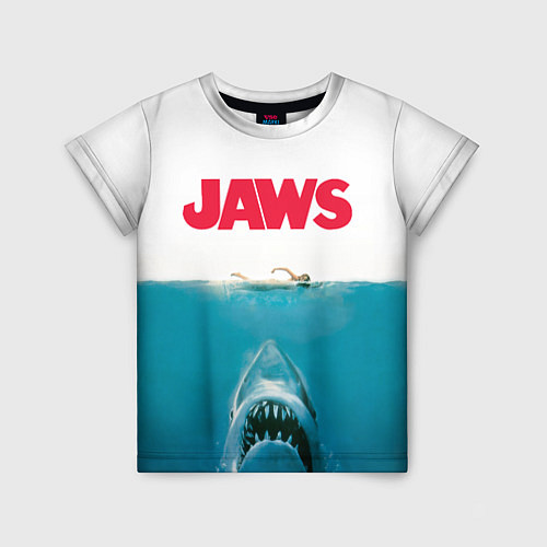 Детская футболка Jaws 1975 / 3D-принт – фото 1