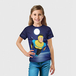 Футболка детская Марк Грэйсон Неуязвимый, цвет: 3D-принт — фото 2