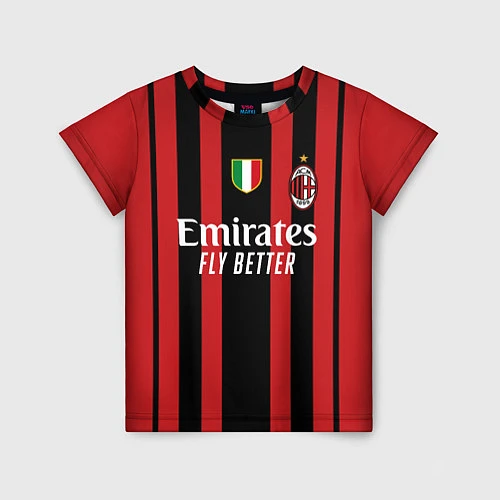 Детская футболка Ибрагимович Милан 20212022 / 3D-принт – фото 1