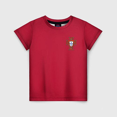 Детская футболка Portugal home / 3D-принт – фото 1