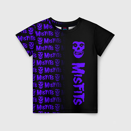 Детская футболка MISFITS 9 / 3D-принт – фото 1