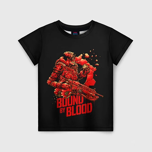 Детская футболка Bound of blood / 3D-принт – фото 1