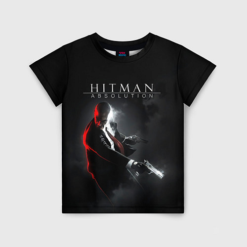 Детская футболка Hitman Absolution / 3D-принт – фото 1
