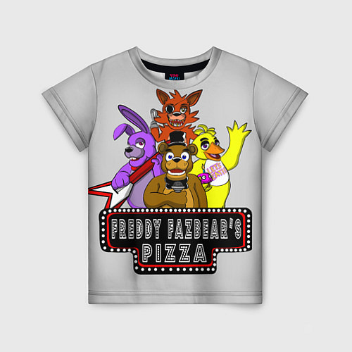 Детская футболка Freddy Fazbear’s FHAF / 3D-принт – фото 1