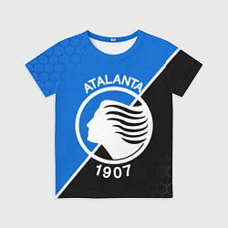 Футболка детская FC ATALANTA ФК АТАЛАНТА, цвет: 3D-принт