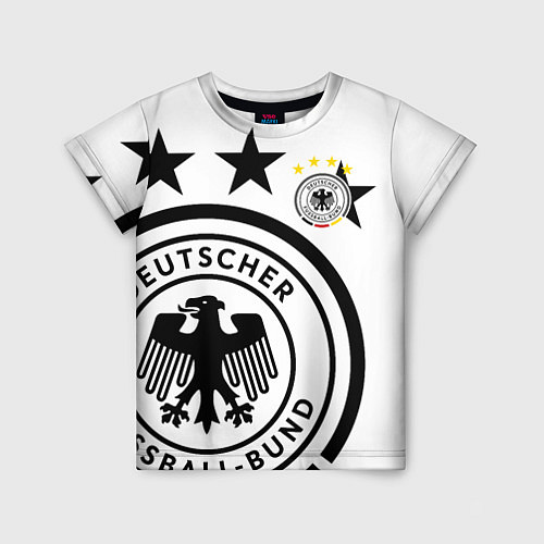 Детская футболка Сборная Германии / 3D-принт – фото 1