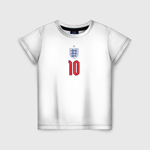 Детская футболка Стерлинг форма Англия / 3D-принт – фото 1