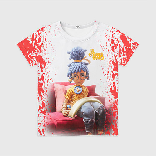 Детская футболка It takes two mini logo / 3D-принт – фото 1