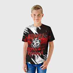 Футболка детская Россия вперед, цвет: 3D-принт — фото 2