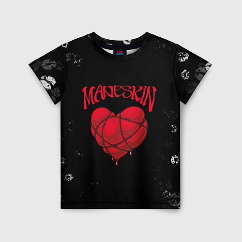 Детская футболка Maneskin Монэскин Z / 3D-принт – фото 1