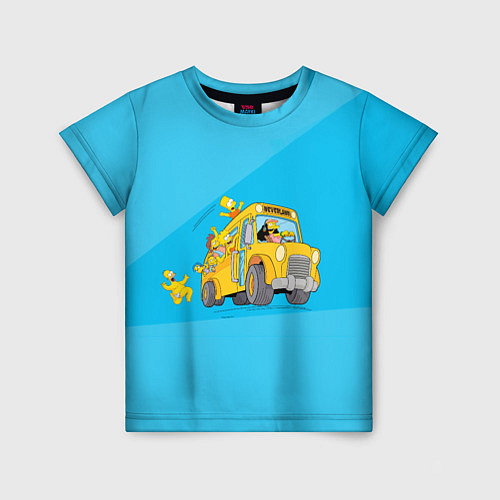 Детская футболка Автобус в Неверленд / 3D-принт – фото 1